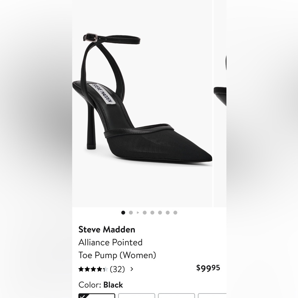 Steve Madden // alliance pointed toe pump